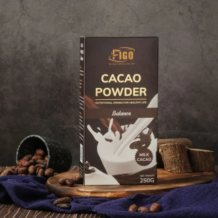 Figo Balance 80% Cocoa, Low Sugar Chocolate Powder 250g